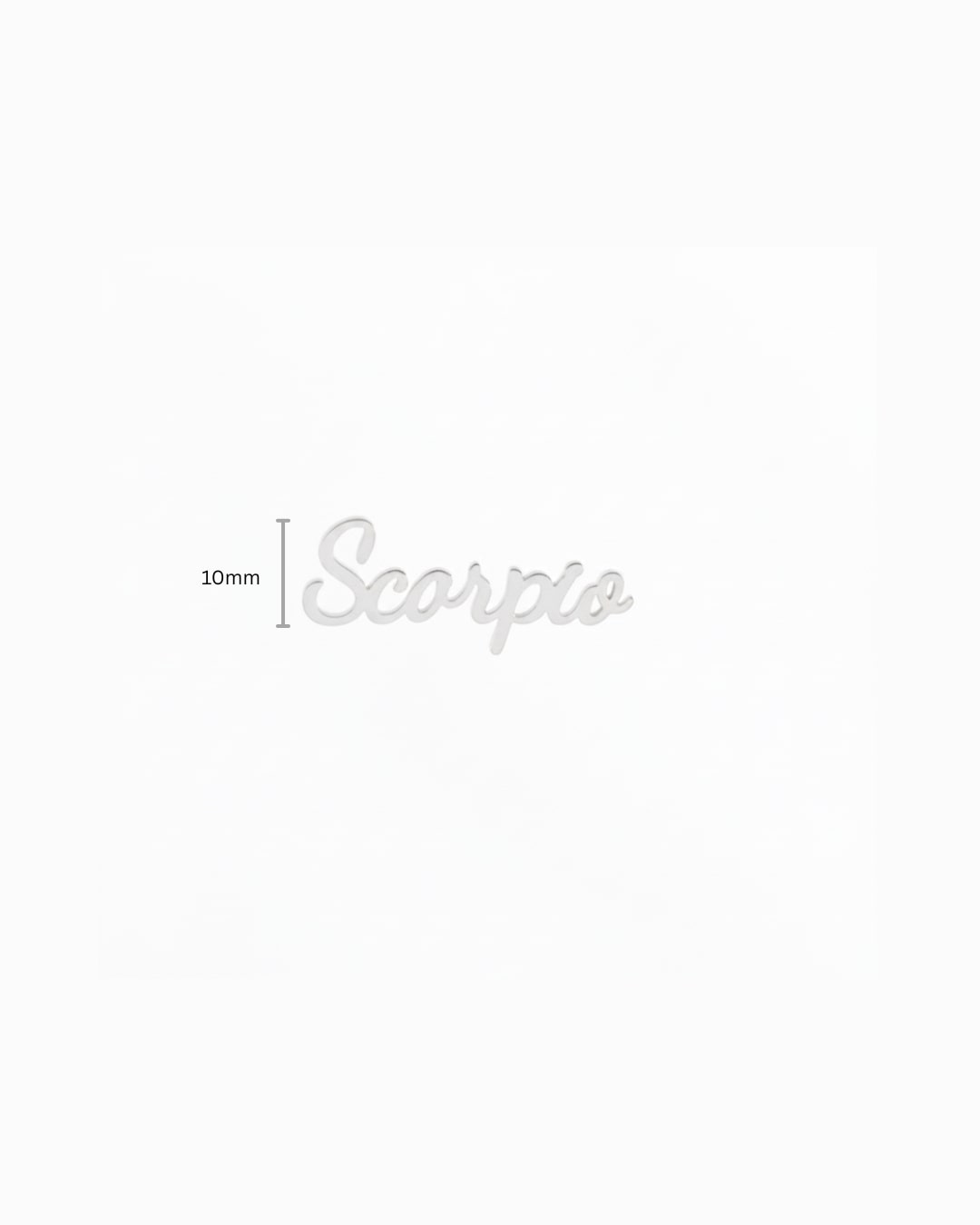 SILVER PERSONALISED NAME NECKLACE