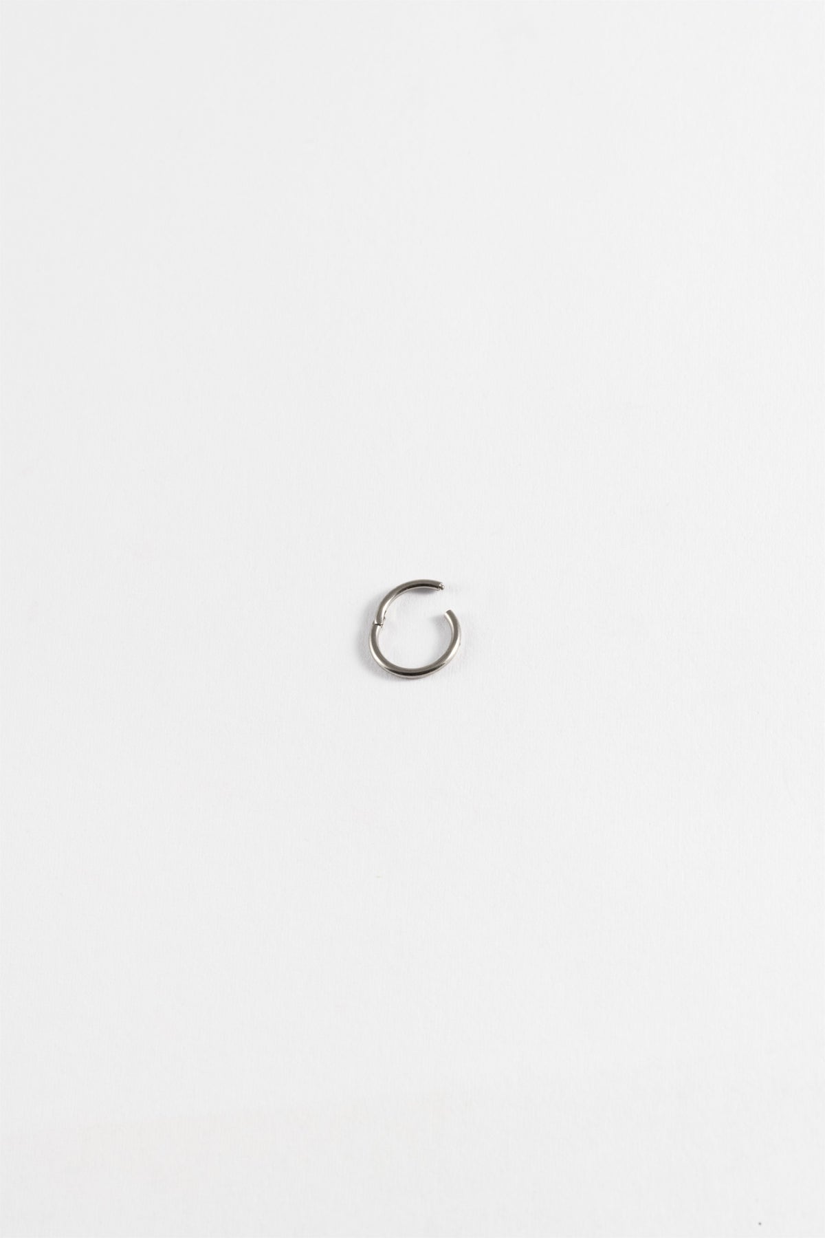 Silver Clicker SILVER 20G 6MM ROUND CLICKER
