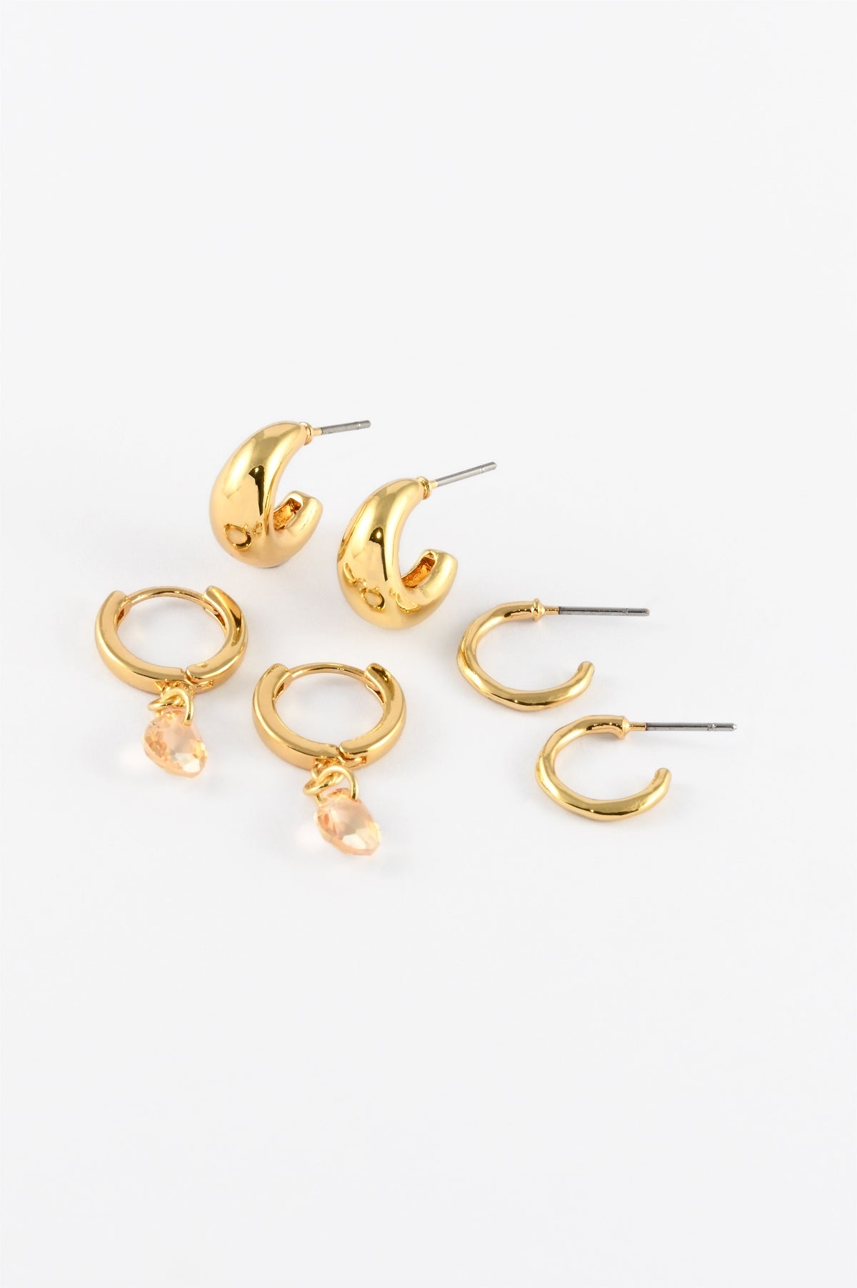 GOLD ORGANIC POLISHED HOOP PACK