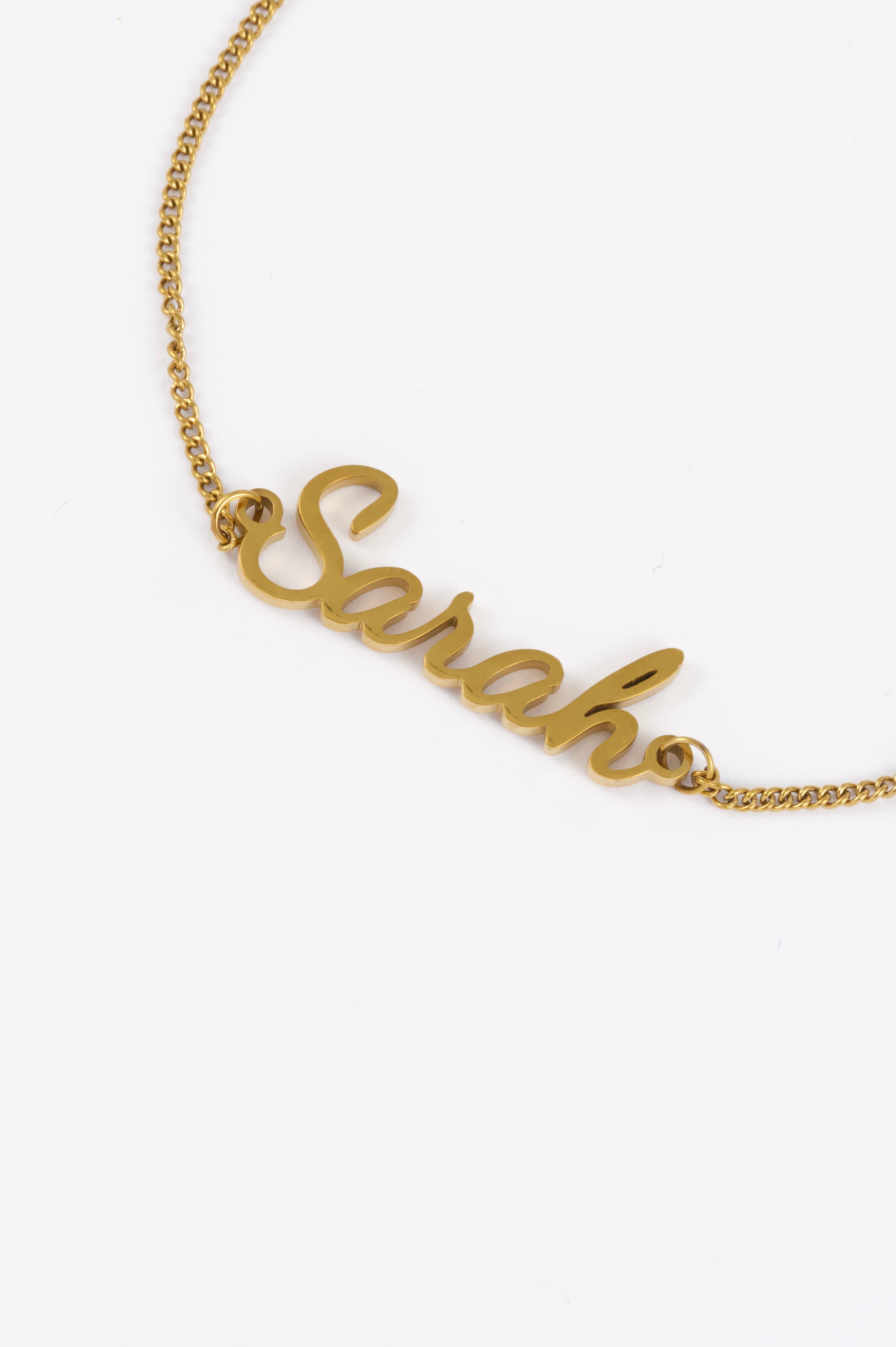 GOLD PERSONALISED NAME BRACELET